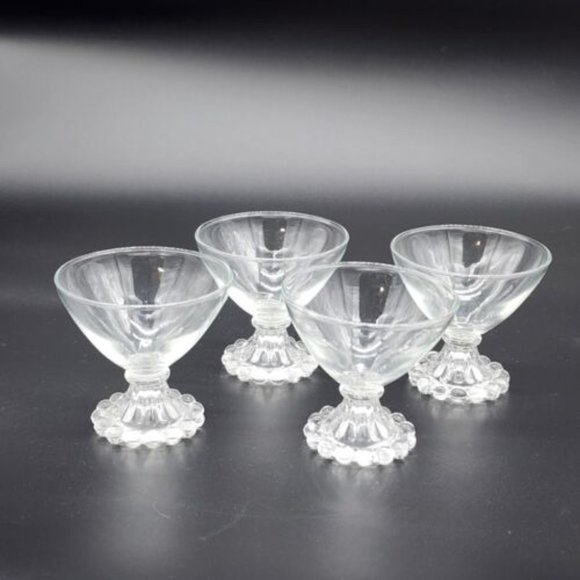 Anchor Hocking Other - Vintage Anchor Hocking Berwick - Boopie Tall Sherbet Champagne Glasses (4)